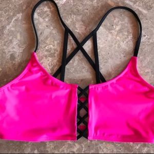 PINK by Victoria's Secret Strappy Chest Bikini Top